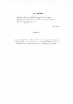 They will rise von Jonathan Dove 