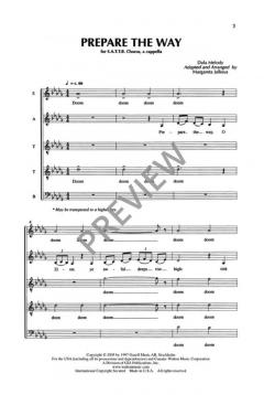 Prepare The Way SATTB 