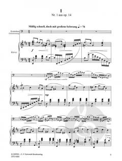 3 Stücke im romantischen Stil von Theodor Findeisen 