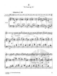 3 Stücke im romantischen Stil von Theodor Findeisen 