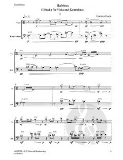 Habitus von Carsten Bock 