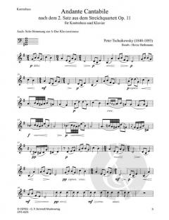 Andante cantabile von Pjotr Iljitsch Tschaikowski 