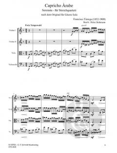 Capricho Árabe von Francisco Tarrega 