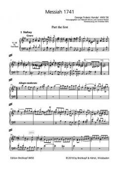 Messiah 1741 HWV 56 von Georg Friedrich Händel 
