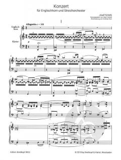 Konzert von Josef Schelb für Englischhorn und Streichorchester im Alle Noten Shop kaufen