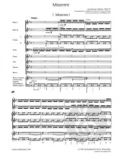 Miserere c-moll ZWV 57 von Jan Dismas Zelenka 