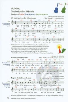 Jeder lernt Gitarre - Neue Lieder für Weihnachten von Udo Zilkens 