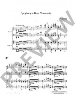 Symphony in 3 Movements von Igor Strawinsky 