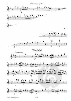 6 melodische Stücke op. 410 von Wilhelm Popp für Flöte und Klavier im Alle Noten Shop kaufen