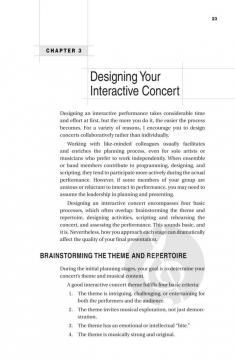 Engaging the Concert Audience 