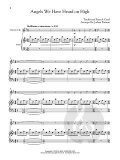 Favorite Christmas Carols for Classical Players - Clarinet and Piano 