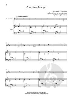 Favorite Christmas Carols for Classical Players - Clarinet and Piano 