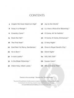 Favorite Christmas Carols for Classical Players - Violin and Piano im Alle Noten Shop kaufen