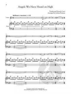 Favorite Christmas Carols for Classical Players - Violin and Piano im Alle Noten Shop kaufen