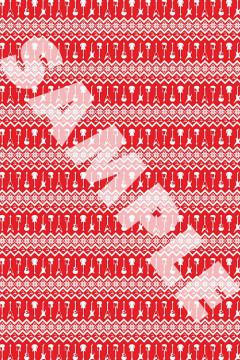 Hal Leonard Wrapping Paper - Red & White Holiday Guitar Theme im Alle Noten Shop kaufen