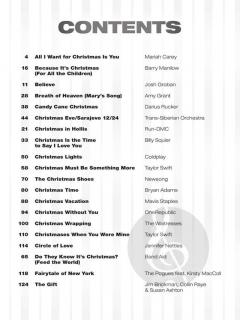 Popular Christmas Sheet Music - 1980-2017 