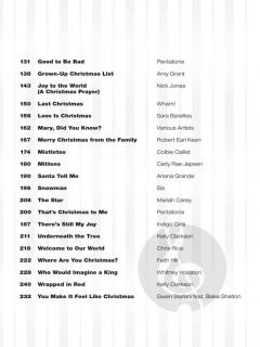 Popular Christmas Sheet Music - 1980-2017 