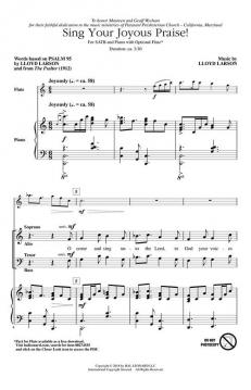 Sing Your Joyous Praise! von Lloyd Larson 