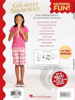 The Greatest Showman - Recorder Fun! von Benj Pasek 