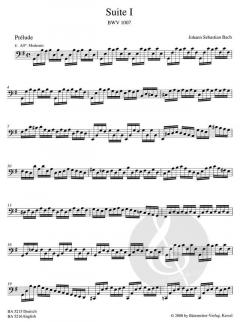 6 Suites BWV 1007-1012 von Johann Sebastian Bach 