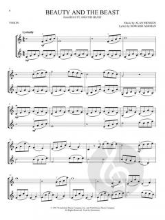 Disney Songs for Violin Duet im Alle Noten Shop kaufen