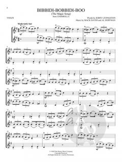 Disney Songs for Violin Duet im Alle Noten Shop kaufen