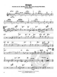 Sonny Rollins Omnibook for B-Flat Instruments 