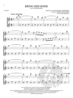 Broadway Songs for 2 Flutes 