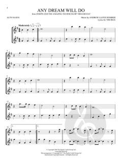 Broadway Songs for 2 Alto Saxophones 