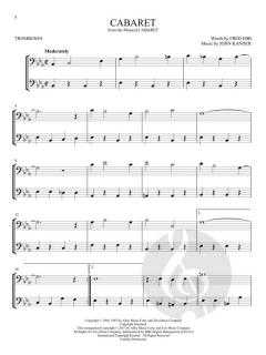 Broadway Songs for 2 Trombones 