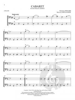 Broadway Songs for 2 Cellos im Alle Noten Shop kaufen