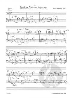 Duett von Rudolf Kelterborn 