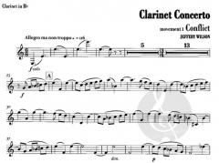 Clarinet Concerto 'The Fallen' von Jeffery Wilson 