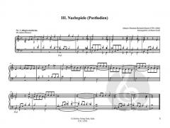 Sammlung von Vor- und Nachspielen für die Orgel zum Gebrauche beim öffentlichen Gottesdienste op. 129 - Band 3 von Johann Christian Heinrich Rinck im Alle Noten Shop kaufen