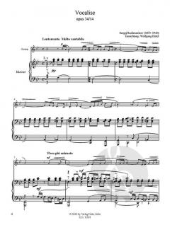 Vocalise op. 34/14 von Sergei Rachmaninow 