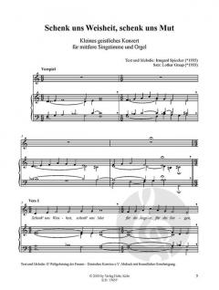 2 kleine geistliche Konzerte von Lothar Graap 