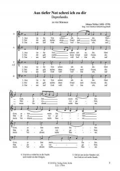 Aus tiefer Not schrei ich zu dir - Deprofundis von Johann Walter 