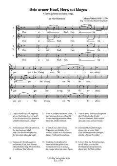 Dein armer Hauf, Herr, tut klagen - Ut quid domine recessisti longe von Johann Walter 
