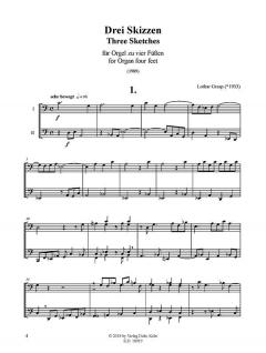 3 Skizzen von Lothar Graap 