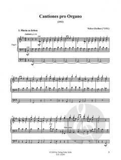 Cantiones von Walter Gleißner 