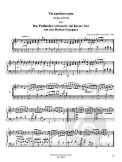 Klavierwerke Vol. 2: Neue Sonaten, Fantasie und Variationen von Christian Gottlob Neefe im Alle Noten Shop kaufen