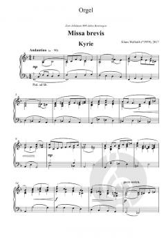 Missa in F von Klaus Wallrath 