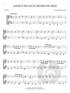 Christmas Carols for 2 Violins im Alle Noten Shop kaufen