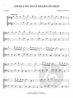 Christmas Carols for 2 Cellos im Alle Noten Shop kaufen