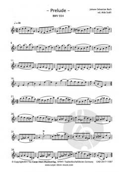 Clari-Bach von Johann Sebastian Bach 