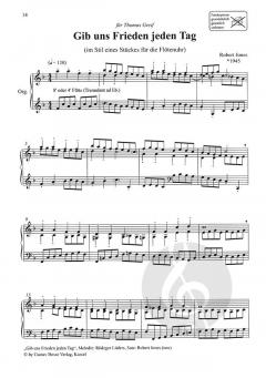 Orgelwerke 8: Verleih uns Frieden von Robert Jones im Alle Noten Shop kaufen