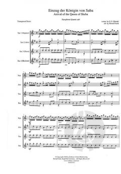 Königin von Saba von Georg Friedrich Händel 