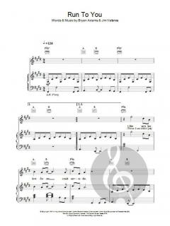 Run To You von Bryan Adams 