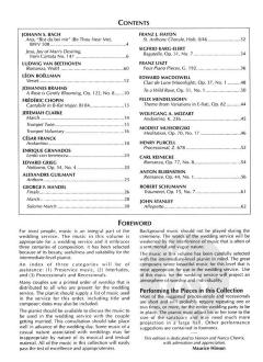 Classical Music For The Wedding Service 