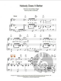 Nobody Does It Better von Carly Simon 